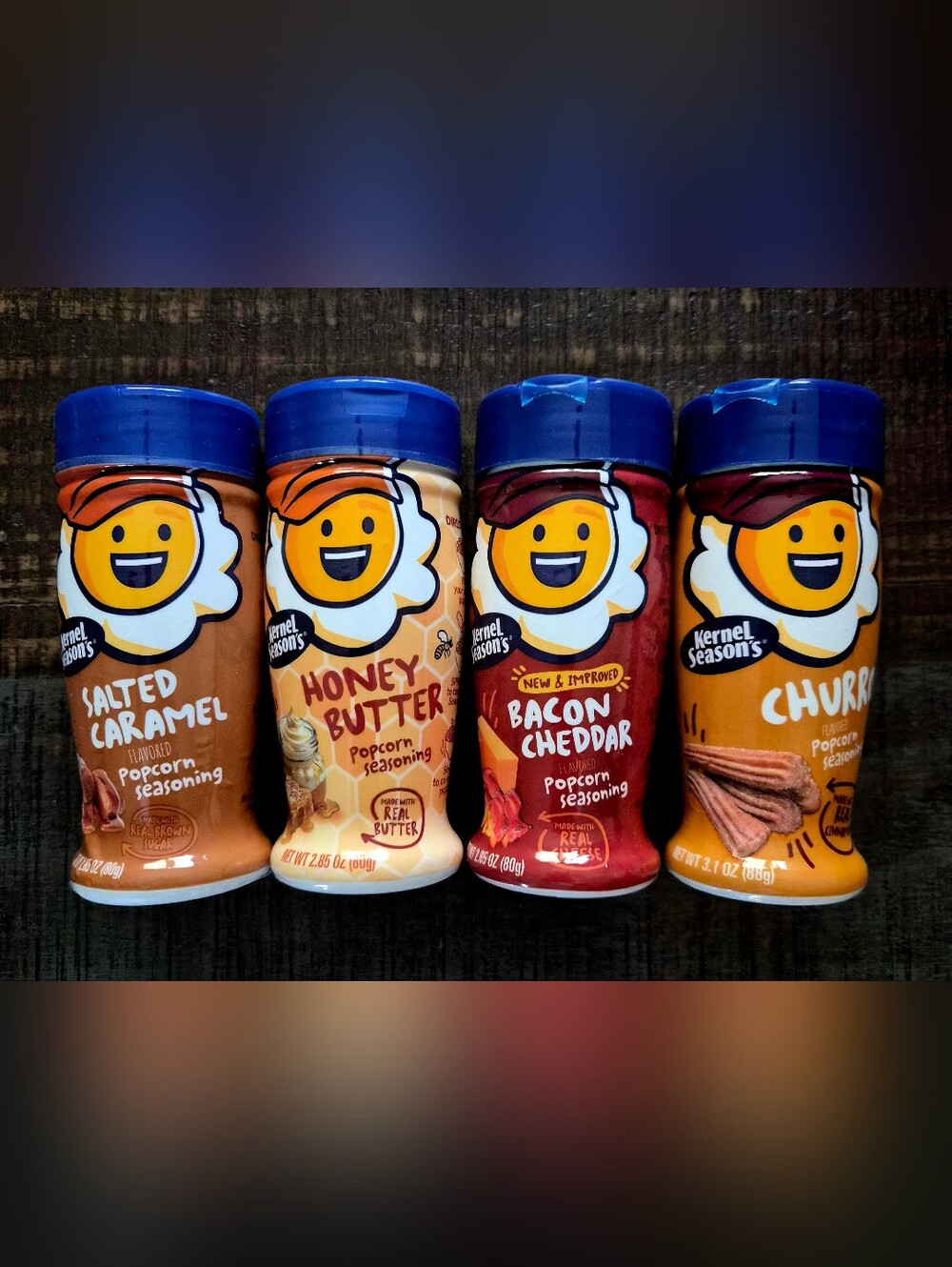 ~Movie Night Bundle~ 4 Kernel Season's Popcorn Shaker Seasonings ~ HTF Variety